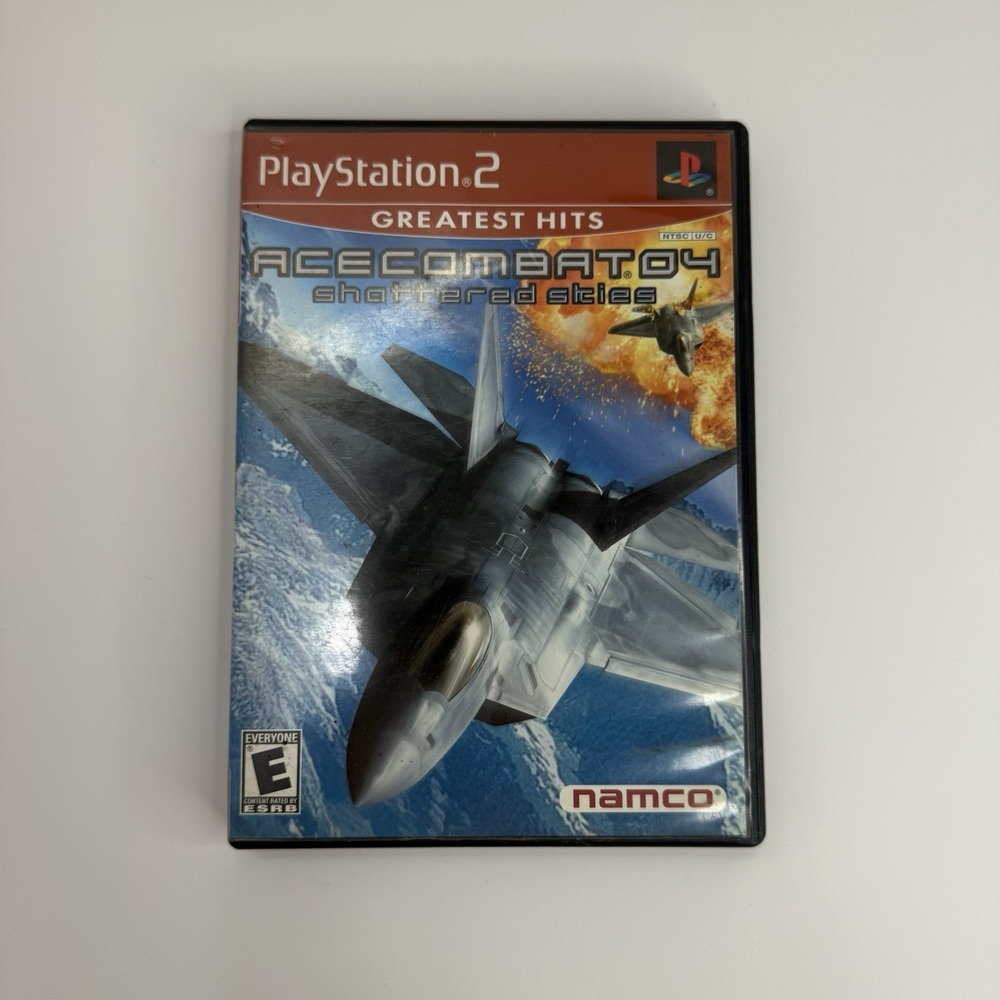Ace Combat 04 Shattered Skies PlayStation 2 Manuel Included Untested